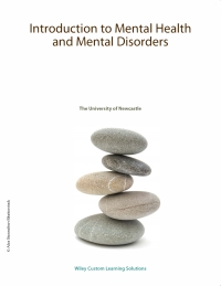 Cover image: (AUCS) Introduction to Mental Health and Mental Disorders for University of Newcastle 1st edition 9781119924753