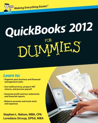 Cover image: QuickBooks 2012 For Dummies, UK Edition 1st edition 9781119968948