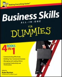 Cover image: Business Skills All-in-One For Dummies, UK Edition 1st edition 9781119941620