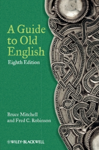 Imagen de portada: A Guide to Old English 8th edition 9780470671078