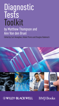Cover image: Diagnostic Tests Toolkit 1st edition 9780470657584