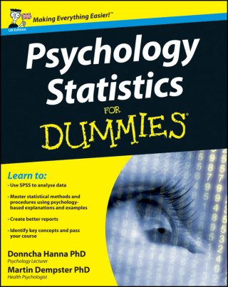Cover image: Psychology Statistics For Dummies 1st edition 9781119952879