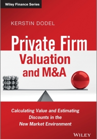صورة الغلاف: Private Firm Valuation and M&A 1st edition 9781119978787
