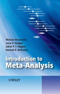 Imagen de portada: Introduction to Meta-Analysis 1st edition 9780470057247