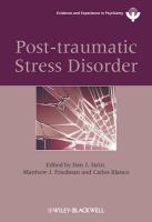 Imagen de portada: Post-traumatic Stress Disorder 1st edition 9780470688977