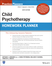 Cover image: Child Psychotherapy Homework Planner 6th edition 9781119981619