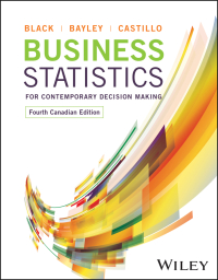 Cover image: Business Statistics for Contemporary Decision Making, Canadian Edition 4th edition 9781119983224