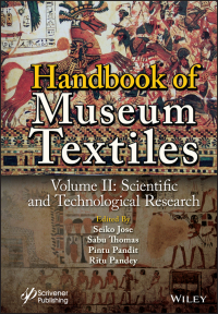 Imagen de portada: Handbook of Museum Textiles, Volume 2: Scientific and Technological Research 1st edition 9781119983385