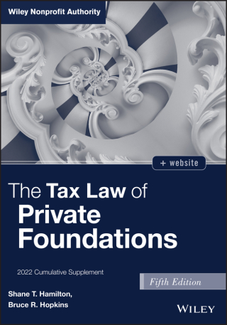 Cover image: The Tax Law of Private Foundations 5th edition 9781119930266