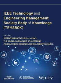 Cover image: IEEE Technology and Engineering Management Society Body of Knowledge (TEMSBOK) 1st edition 9781119987604