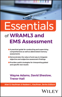 Cover image: Essentials of WRAML3 and EMS Assessment 2nd edition 9781119987819