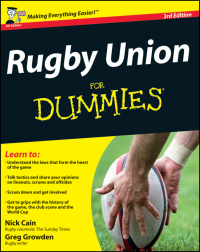 صورة الغلاف: Rugby Union For Dummies 3rd edition 9781119970415