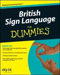 Cover image: British Sign Language For Dummies 1st edition 9781119992158
