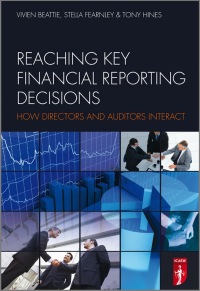 Titelbild: Reaching Key Financial Reporting Decisions: How Directors and Auditors Interact 1st edition 9780470748749