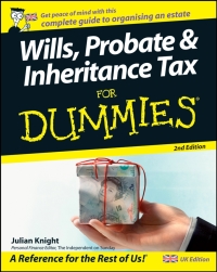 Cover image: Wills, Probate, and Inheritance Tax For Dummies 2nd edition 9780470756294