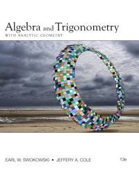 Cover image: Algebra and Trigonometry with Analytic Geometry 13th edition 9781133382119