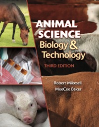 Cover image: Animal Science Biology and Technology 3rd edition 9781133478041