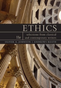 Cover image: Ethics: Selections from Classic and Contemporary Writers 11th edition 9780538452823