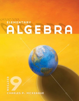 Cover image: Elementary Algebra 9th edition 9780840064219