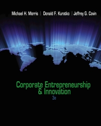 Corporate Entrepreneurship & Innovation 3rd edition | 9780538478922 ...