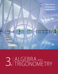 Cover image: Algebra and Trigonometry 3rd edition 9781133382096