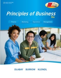 Cover image: Principles of Business 8th edition 9781133467076
