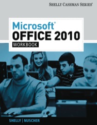 Cover image: Microsoft Office 2010 Workbook 1st edition 9781133461555