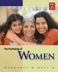 Cover image: The Psychology of Women 7th edition 9781133484233