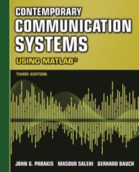 Cover image: Contemporary Communication Systems Using MATLAB 3rd edition 9781133377429