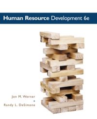 Cover image: Human Resource Development 6th edition 9780538480994
