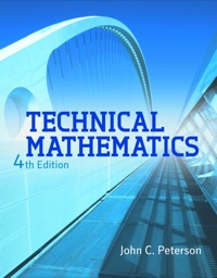 Cover image: Technical Mathematics 4th edition 9781111540463