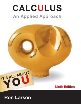Cover image: Calculus: An Applied Approach 9th edition 9781133879282