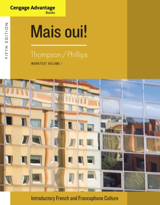 Cover image: Cengage Advantage Books: Mais Oui!, Volume 1 5th edition 9781133880158