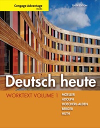 Cover image: Deutsch heute Worktext, Volume 1 10th edition 9781111832414