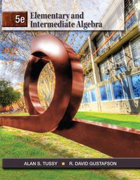 Cover image: Elementary and Intermediate Algebra 5th edition 9781111567682