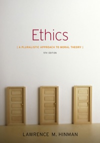 Cover image: Ethics: A Pluralistic Approach to Moral Theory 5th edition 9781133974345