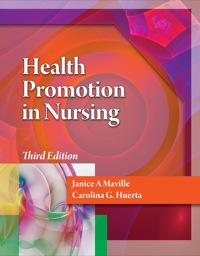 Cover image: Health Promotion in Nursing 3rd edition 9781111640460