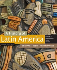 Cover image: A History of Latin America, Volume 2 9th edition 9781111841416