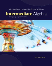 Cover image: Intermediate Algebra 5th edition 9781111989330