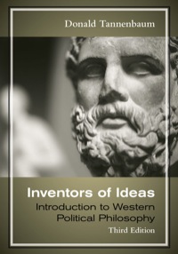Cover image: Inventors of Ideas: Introduction to Western Political Philosophy 3rd edition 9780495908241