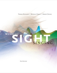 Cover image: Music for Sight Singing 6th edition 9781133307976