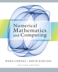 Cover image: Numerical Mathematics and Computing 7th edition 9780357670842