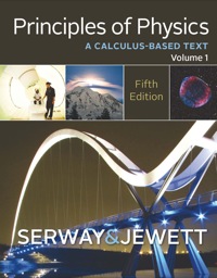 Cover image: Principles of Physics: A Calculus-Based Text, Volume 1 5th edition 9781133866886