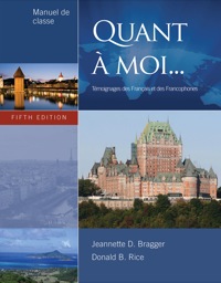 Cover image: Quant a moi 5th edition 9781111354176