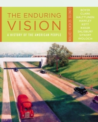 Cover image: The Enduring Vision: A History of the American People, Concise 7th edition 9781111838256