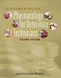 Cover image: Fundamentals of Pharmacology for Veterinary Technicians 2nd edition 9781111318857