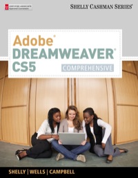 Cover image: Adobe Dreamweaver CS5: Comprehensive 1st edition 9780538473941
