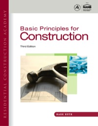 Cover image: Residential Construction Academy: Basic Principles for Construction 3rd edition 9781111307189