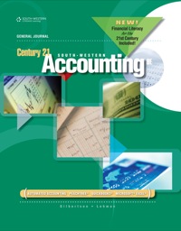Cover image: Century 21 Accounting: General Journal, 2012 Update 9th edition 9781111988623