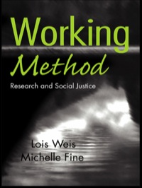 Imagen de portada: Working Method 1st edition 9780415948258